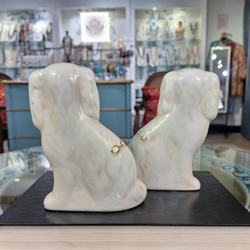 Danny's Fine Porcelain Staffordshire Style Dog Figurines – Antique